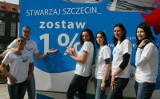 Siatkarki Piasta Szczecin zachęcały do oddawania procenta podatku dla Szczecina