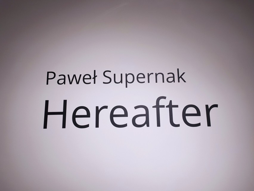 Wernisaż "Hereafter" odbył się w piątek (5 listopada)...