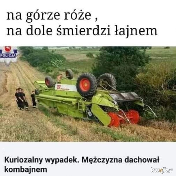 Rolnicy - budzą śmiech czy szacunek? Bywa różnie....