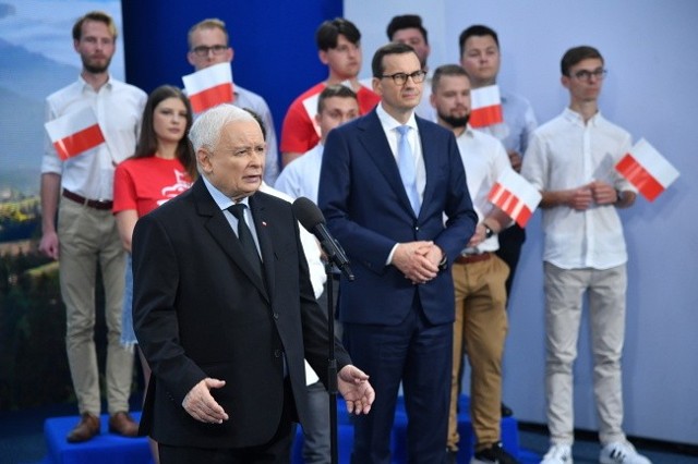 Jarosław Kaczyński ogłosił hasło wyborcze Prawa i Sprawiedliwości.