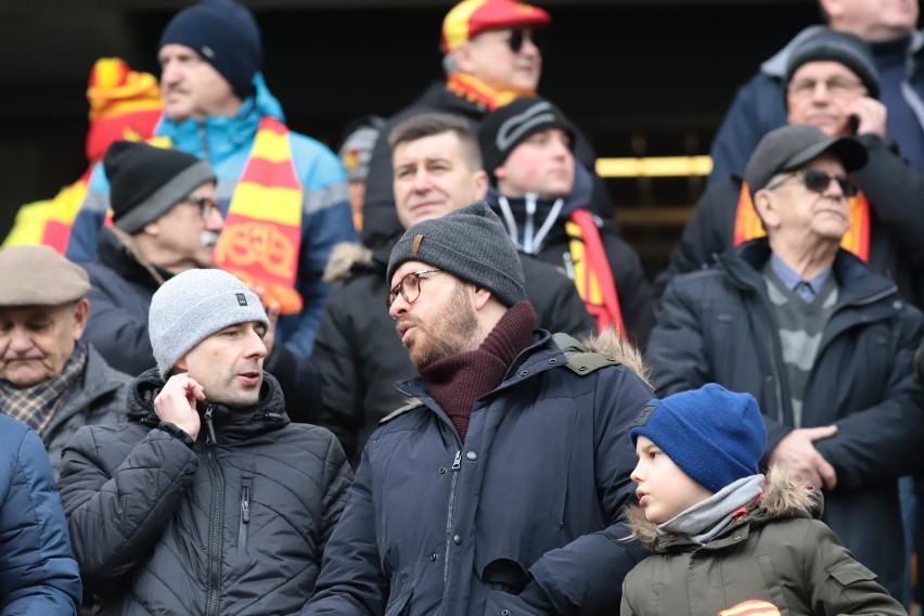 Kibice na meczu Jagiellonia Białystok - Korona Kielce