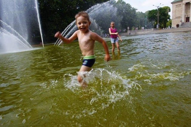 Poznaniaków sposoby na ochłodę.