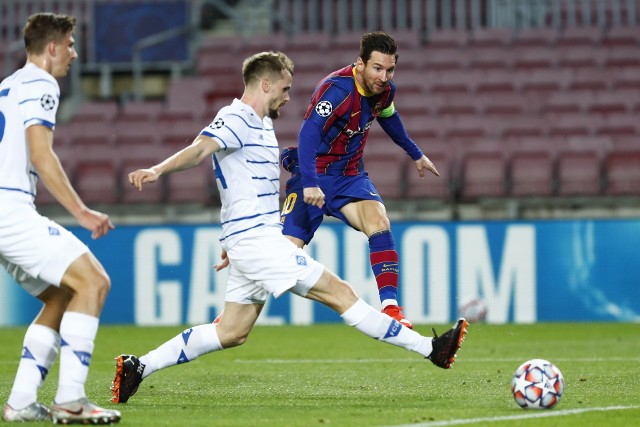 FC Barcelona - Dynamo Kijów 2:1 (1:0).