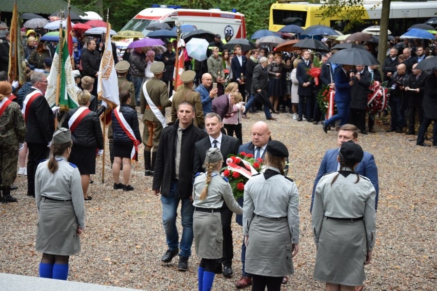 Uroczystości w Lesie Szpęgawskim 29.09.2019. Hołd poległym i...