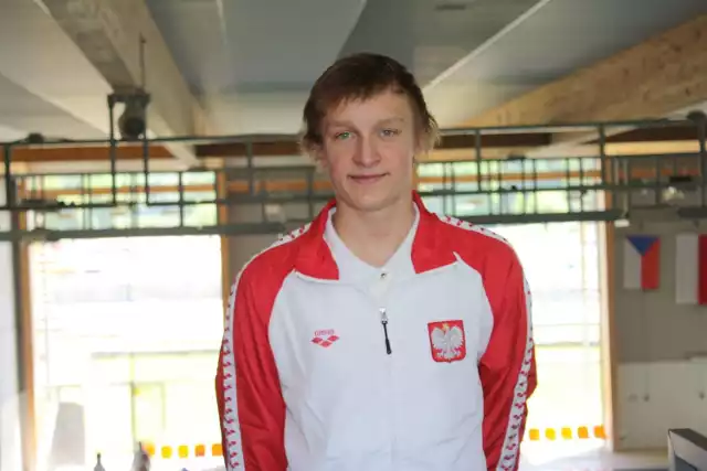 Jakub Fedorowicz z Wodnika Radom, w debiucie w reprezentacji Polski dwukrotnie stanął na podium