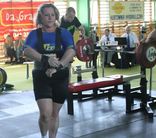 Anna Bałajzy z Tęczy Społem Kielce wygrała zawody Pucharu Polski  w kategorii do 90 kg.