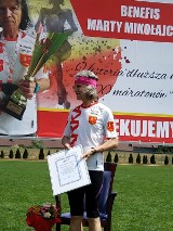 To było bardzo wzruszające spotkanie! Warka uczciła ikonę polskiego maratonu - Martę Mikołajczyk