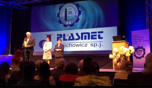 Firma Plasmet Czechowicz otrzymała srebrny laur w Konkursie o Pomorską Nagrodę Jakości