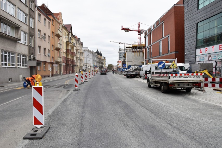 Ulica Żeromskiego i prawoskręt z ul. Oleskiej są już...