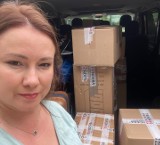 Tatiana Dembska zawiozła dary z Torunia na Ukrainę. "Uwaga, wszyscy do schronu!"