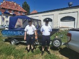 Działa już policyjny posterunek na plaży miejskiej nad Rudnikiem w Grudziądzu