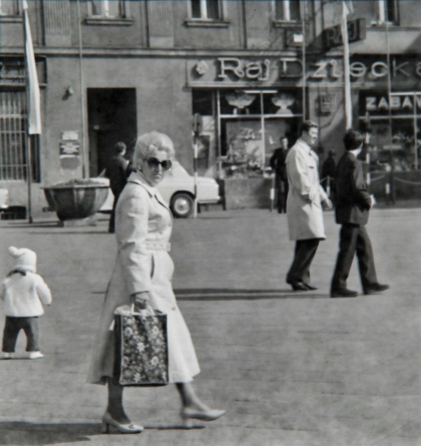 Rynek w Rybniku i centrum miasta 50 lat temu