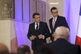 Premier Mateusz Morawiecki z wizytą w Paryżu. Spotkał się z prezydentem Francji Emmanuelem Macronem 