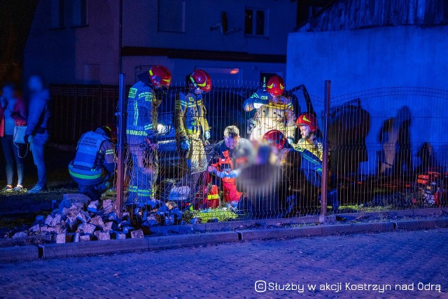 Do wypadku doszło przy ul. Konopnickiej w Kostrzynie nad Odrą.