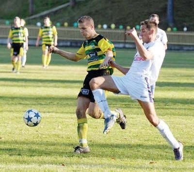 A klasa Podhale: pojedynek Konrada Gacka z Wierchów i Bartosza Mrożka z Chabówki Fot. Maciej Zubek