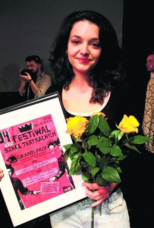 Maria Dębska laureatka Grand Prix Festiwalu.