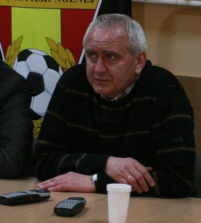 Mirosław Malinowski, prezes Świętokrzyskiego Związku Piłki Nożnej od 12 lat.