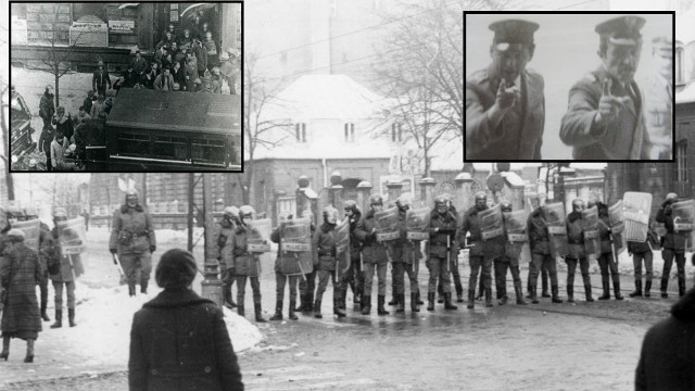 Dnia 13.12.1981 wprowadzono w Polsce stan wojenny. Zobacz jak wtedy wyglądała Łódź!