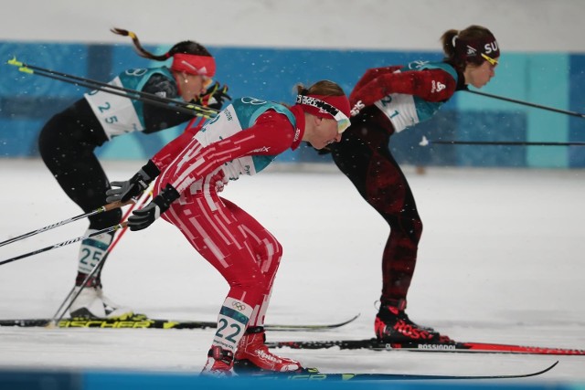 Justyna Kowalczyk udział w olimpijskim sprincie techniką klasyczną zakończyła na ćwierćfinale. Polska w swoim biegu zajęła przedostatnie piąte miejsce. Zobacz fotorelację!