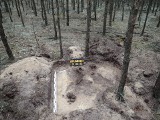 Szczątki niemieckiego żołnierza znalezione koło Krosna Odrzańskiego. Pracownia POMOST działała w Strumiennie