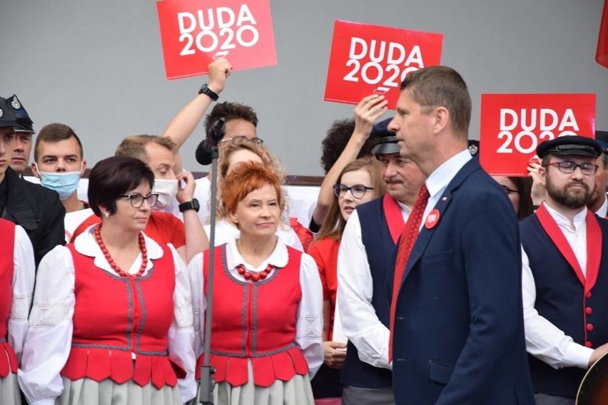 Andrzej Duda spotkał się z mieszkańcami Suwałk na ostatniej...