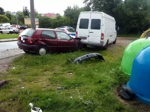 W środę 5 lipca doszło do kolizji na skrzyżowaniu ulic św. Piotra i Dąbrówki. Policjanci ustalają przyczyny zderzenia.