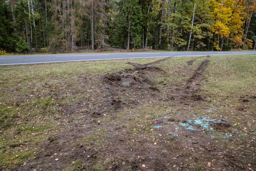 Przechody. Śmiertelny wypadek na drodze krajowej nr 65...