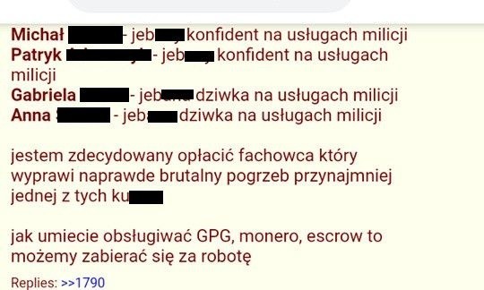 Do naszej redakcji dotarły screeny z forów dla pedofilów....