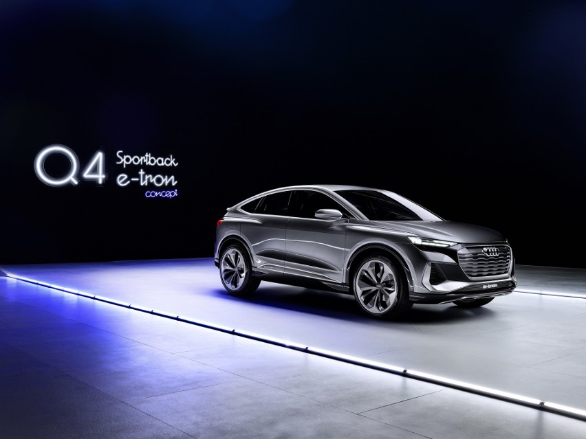 Audi Q4 Sportback e-tron concept...