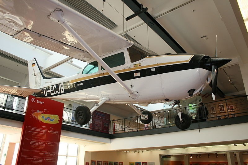 Samolot, którym poleciał Mathias Rust znajduje się w Muzeum...