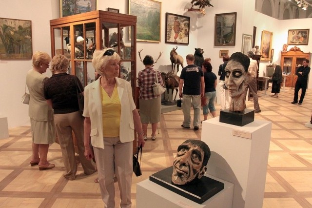 Wystawę w Muzeum imienia Malczewskiego oglądano z zainteresowaniem