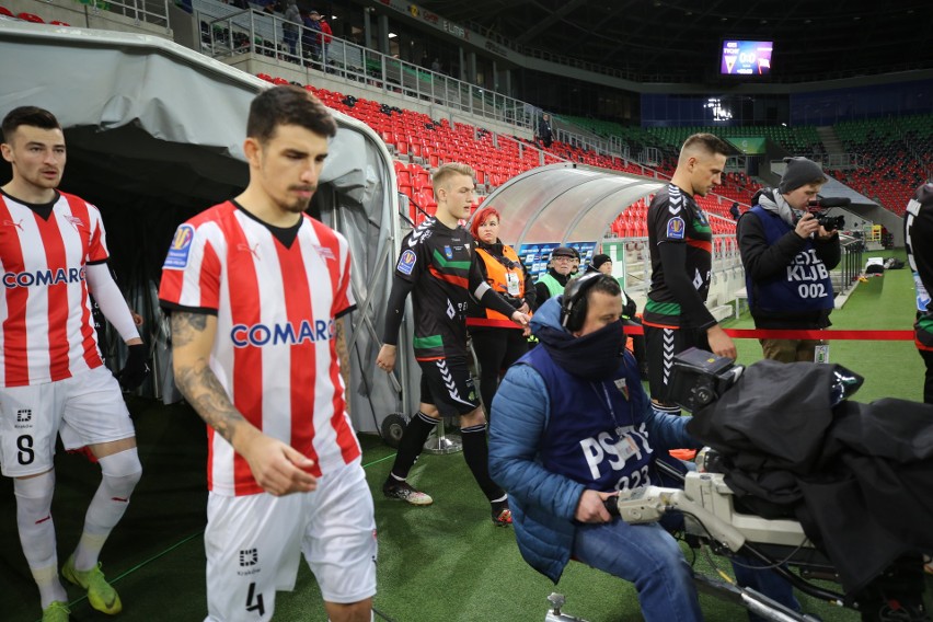 Totolotek Puchar Polski: GKS Tychy - Cracovia 1:2....