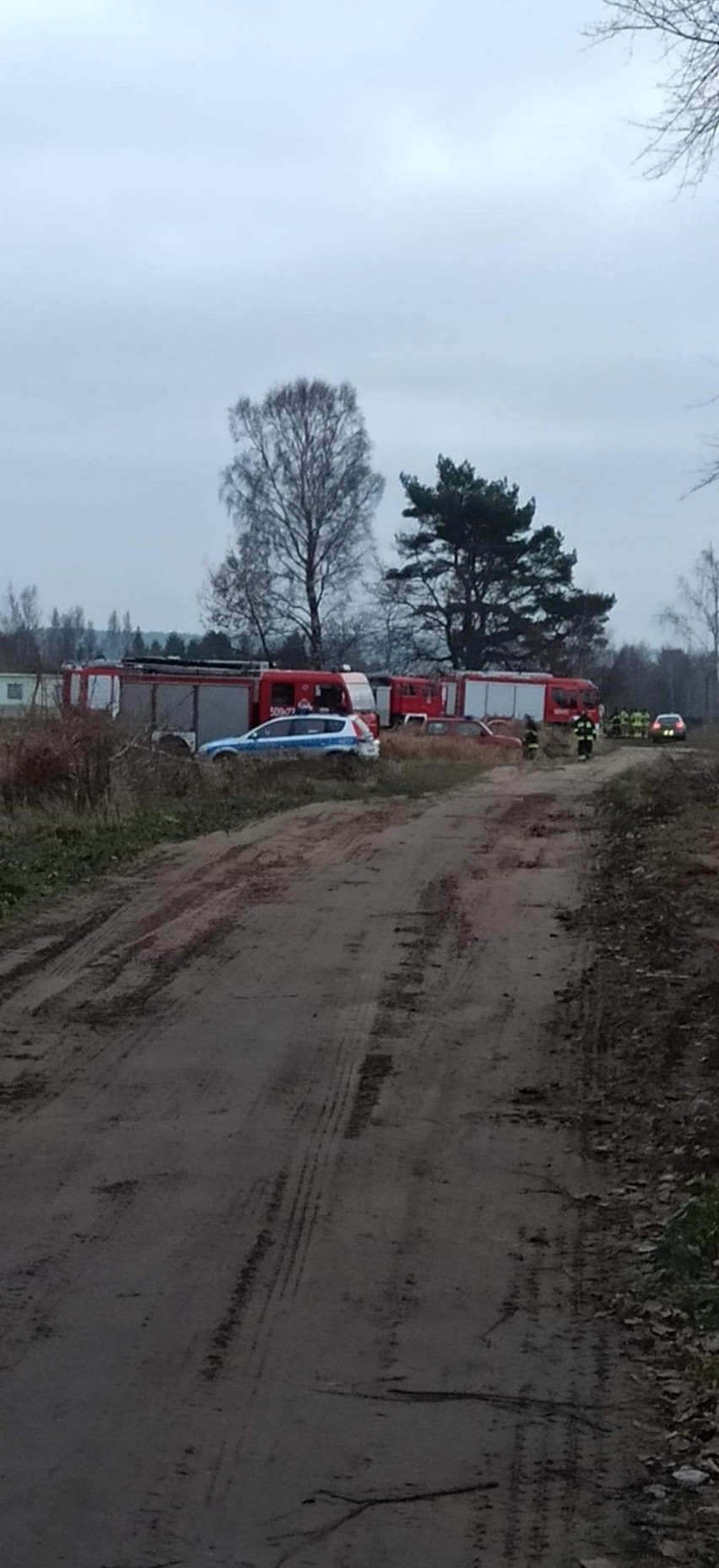 Tragedia w gminie Krokowa 14.12.2020 r. Ciało poszukiwanego 57-latka odnalezione w stawie
