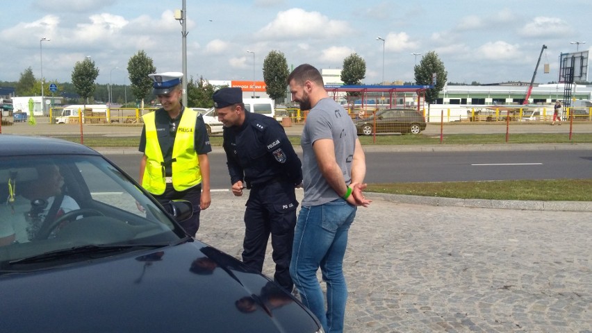 Szymon Kołecki w Białymstoku. Złoty medalista olimpijski zachęcał do pracy w policji [ZDJĘCIA]