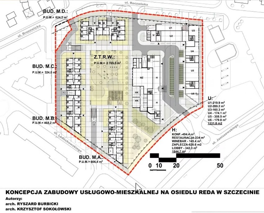 Nowe osiedle na Gumieńcach w Szczecinie. Orbis pokazał, co chce zrobić w miejscu dawnego hotelu "Reda"