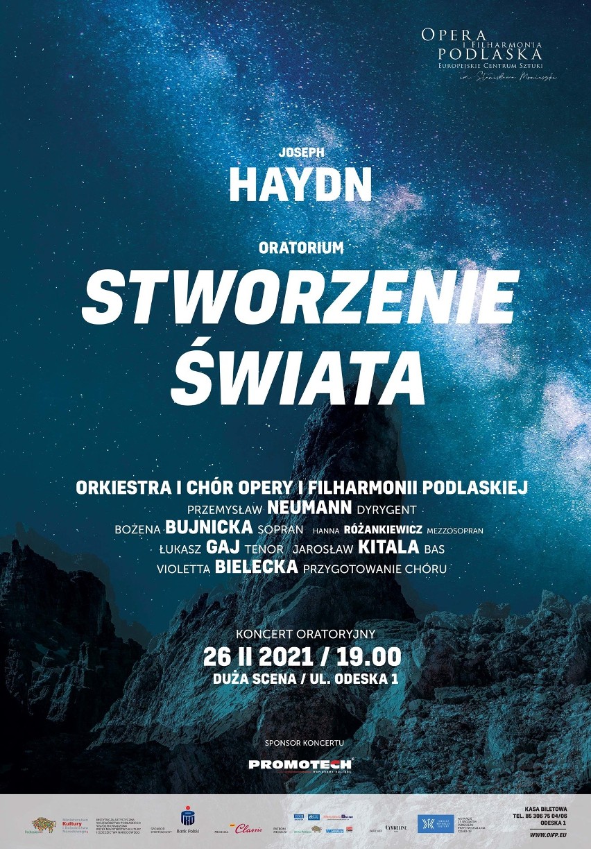 OiFP. Orkiestra i Chór Opery i Filharmonii Podlaskiej i soliści przedstawią oratorium „Stworzenie świata” Josepha Haydna (zdjęcia)