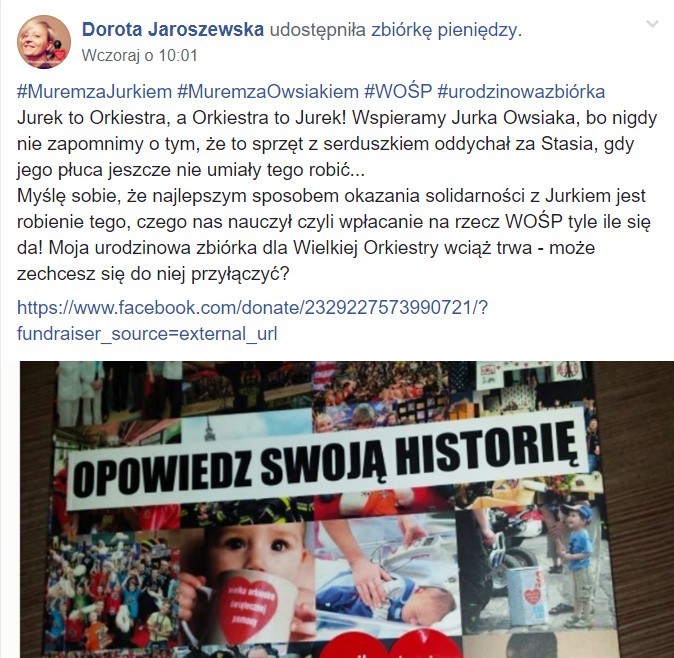 Fundacja wystosowała oficjalne oświadczenie dotyczące apelu...