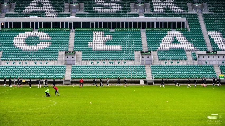 Śląsk - Legia. WKS trenował na Stadionie Wrocław, dwie niewiadome w składzie [ZDJĘCIA, FILM]