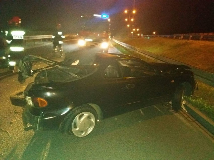 Olkusz. Wypadek na DK94. Kierowca był pod wpływem narkotyków?