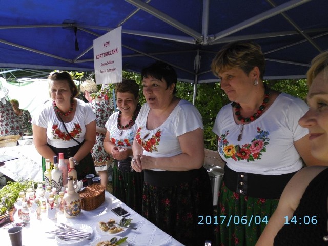 Korytniczanki słyną z doskonałych pierogów, tym razem nadzienie szpinakowe z domowym twarożkiem sprawiło, że zajęły trzecie miejsce na podium!