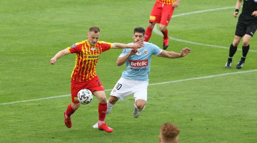 05.06.2020, kielce. mecz korona kielce piast gliwice. fot....