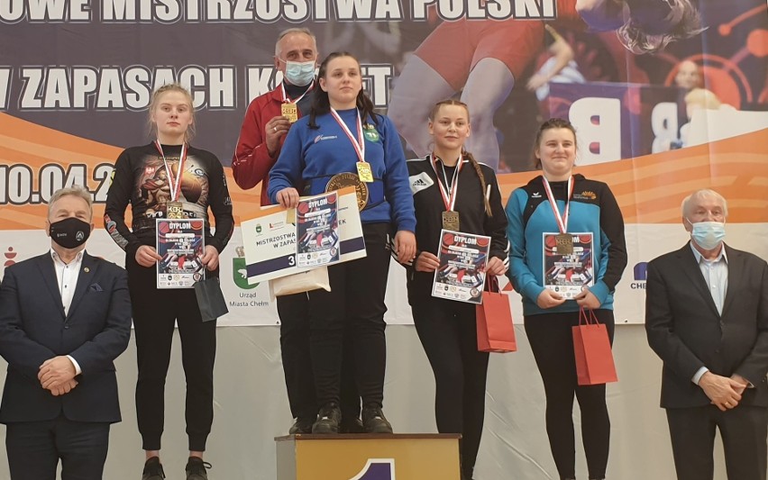 Zapaśniczki AKS Piotrków ponownie na podium mistrzostw Polski juniorek