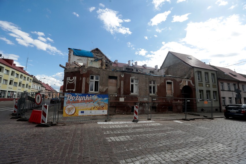 Wkrótce rozpocznie się odbudowa zniszczonej kamienicy w Mieszkowicach