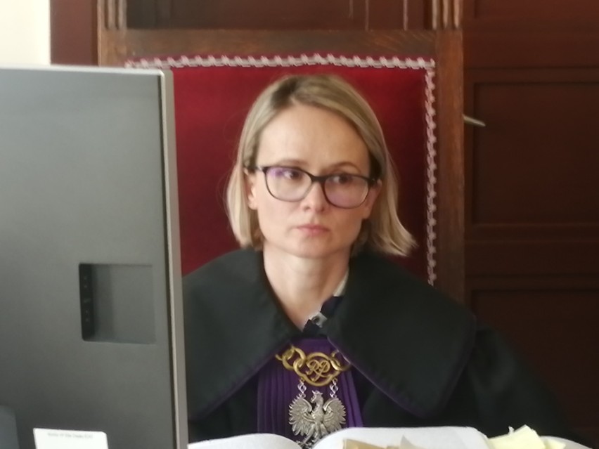 Przewodnicząca składu orzekającego - sędzia Nadia Kołacińska...