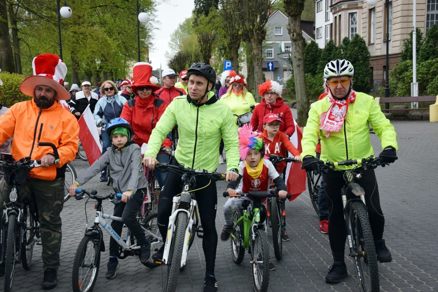 W piątek w Miastku MTS Hamer zorganizował rodzinny rowerowy...