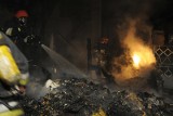 Pożar domu jednorodzinnego pod Brodnicą. Jedna osoba ranna