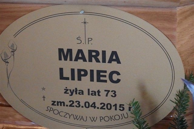 Pogrzeb Marii Lipiec w Starachowicach