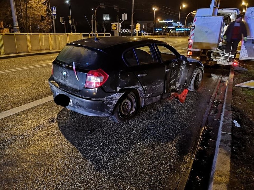 W nocy z niedzieli na poniedziałek na ulicy Gdańskiej w...