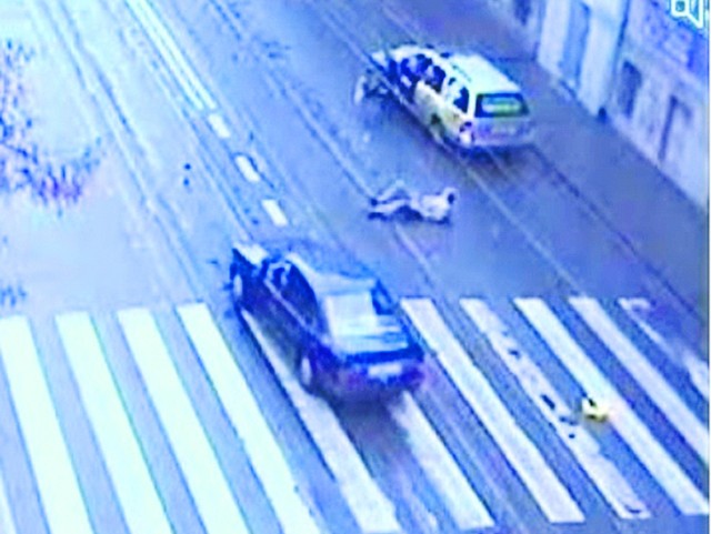 Kamery monitoringu w Gorzowie były pomocne, gdy doszło do wypadku.