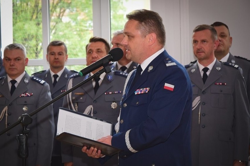 W Komendzie Wojewódzkiej Policji w Rzeszowie ślubowanie...